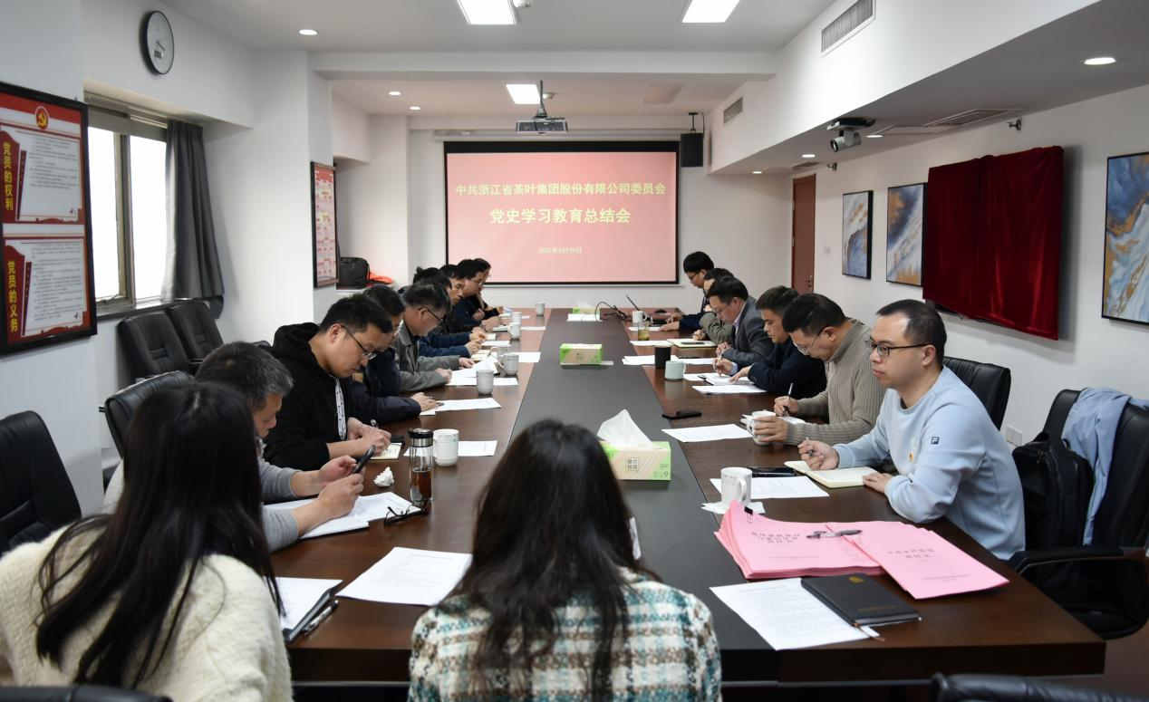 新航娱乐集团党委召开党史学习教育总结会